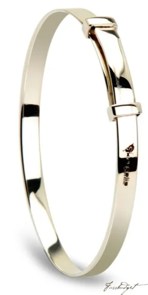 Sterling Silver Baby Extensible Bracelet Bangle