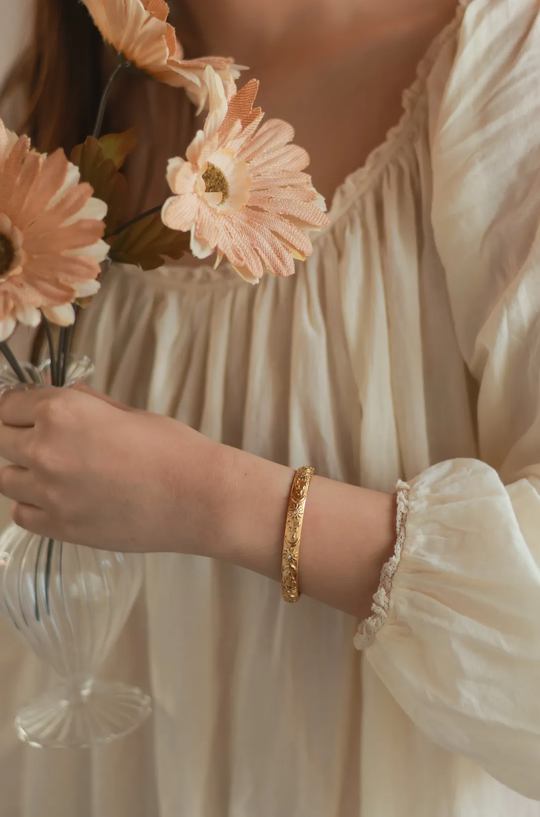 Sun, Moon, Star Bangle