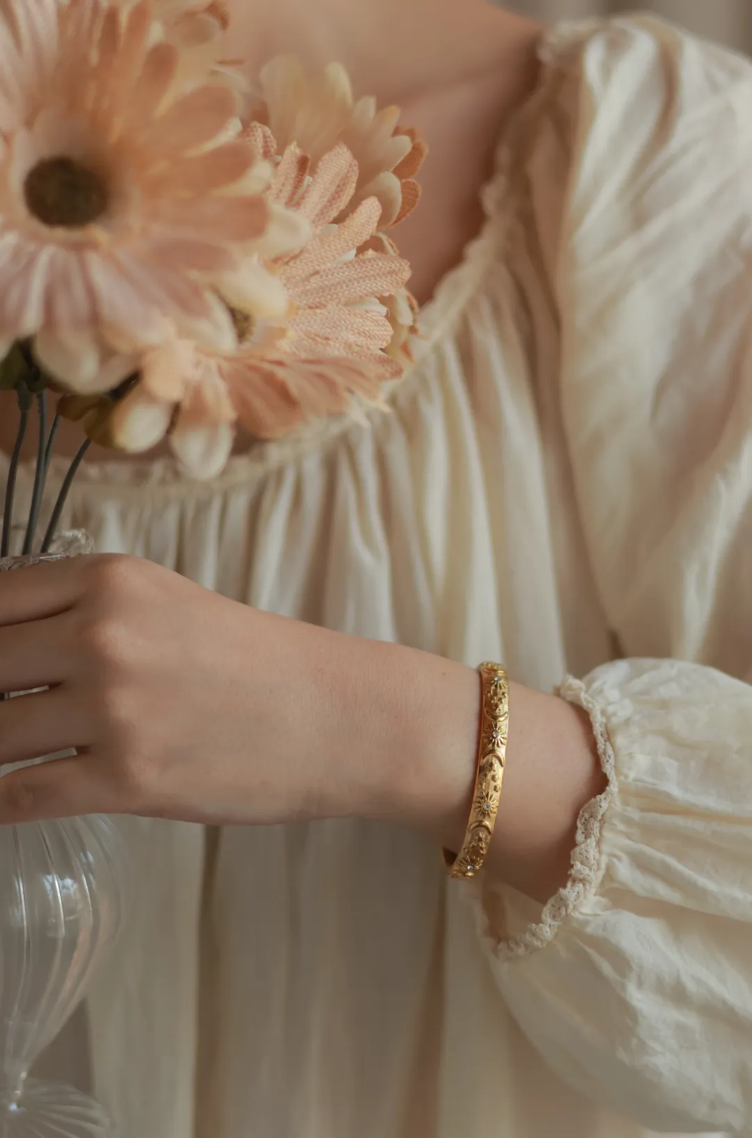 Sun, Moon, Star Bangle