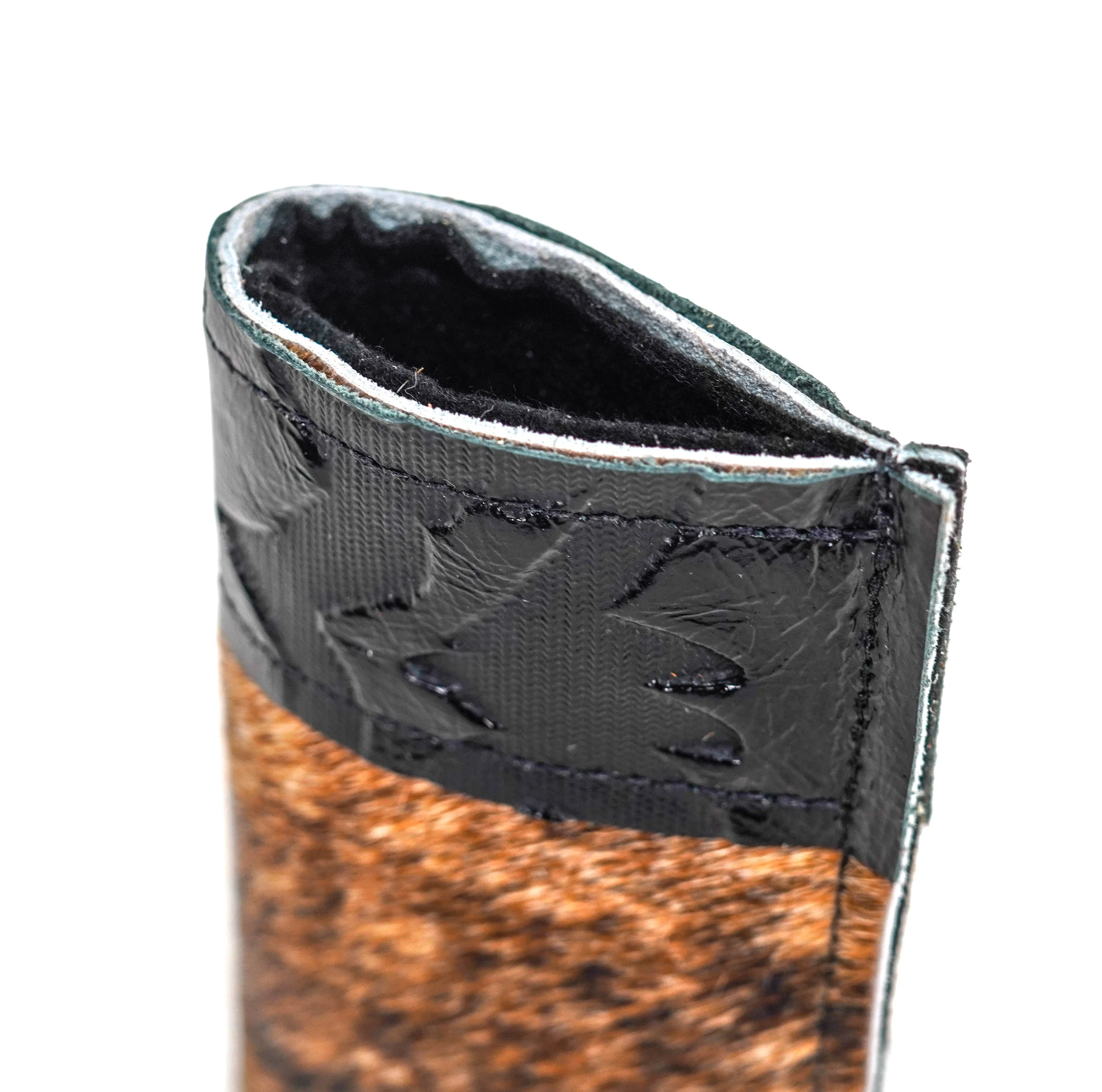Sunglass Case - Brindle w/ Black Laredo
