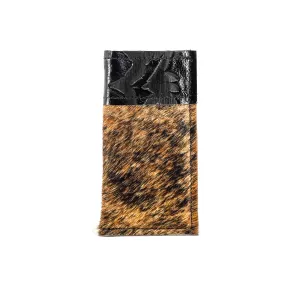 Sunglass Case - Brindle w/ Black Laredo