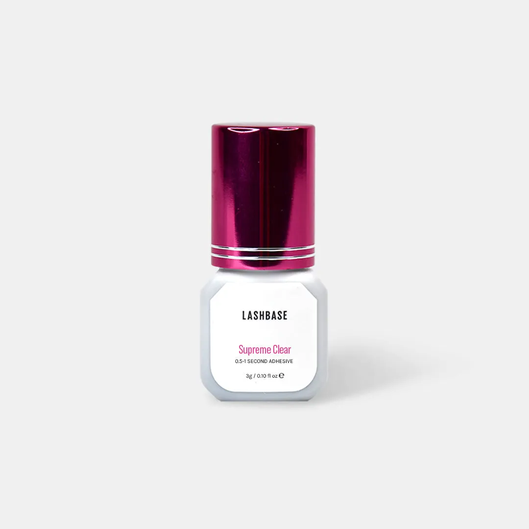 Supreme Clear Lash Adhesive 0.5-1 seconds