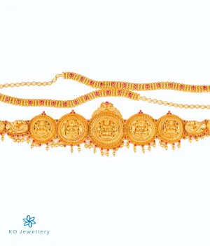 The Janya Silver Lakshmi Oddiyanam Waist belt