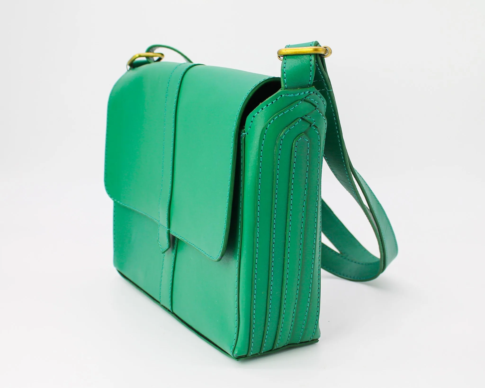 The Maker's Satchel / Kelly Green