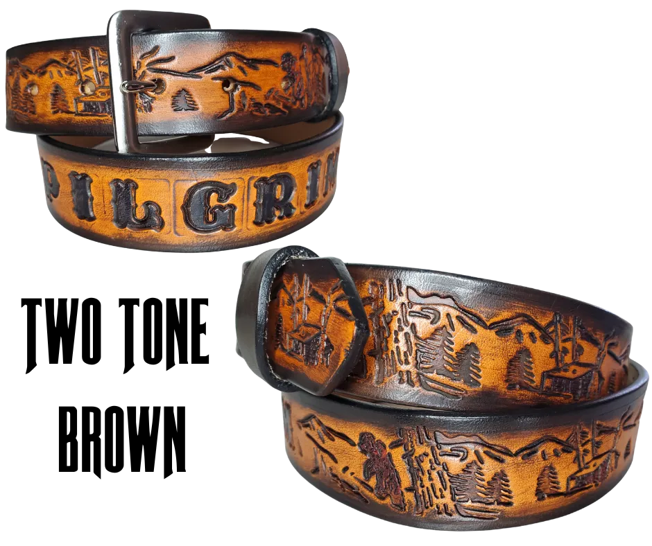 The "Grizzly" Leather Belt
