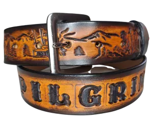 The "Grizzly" Leather Belt