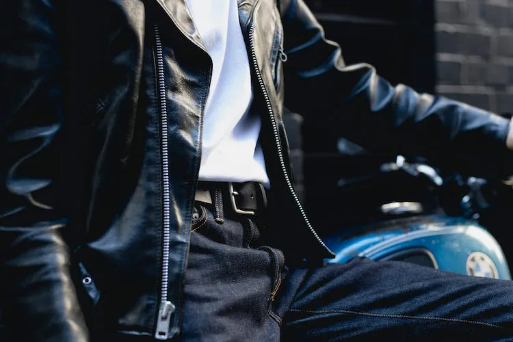 The Somerset Belt, Black - Matte Silver