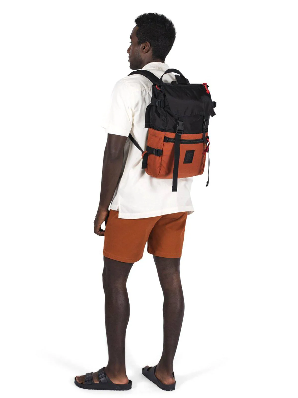 Topo Designs Rover Pack Turquoise Red