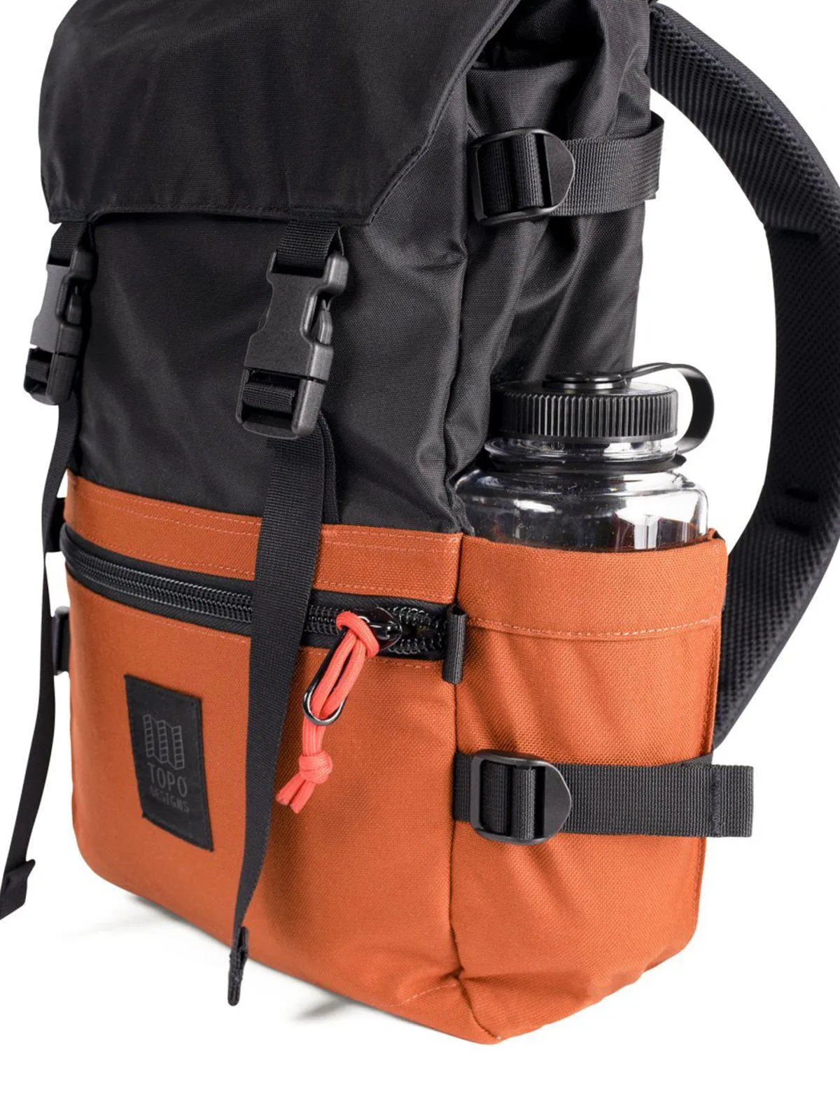 Topo Designs Rover Pack Turquoise Red