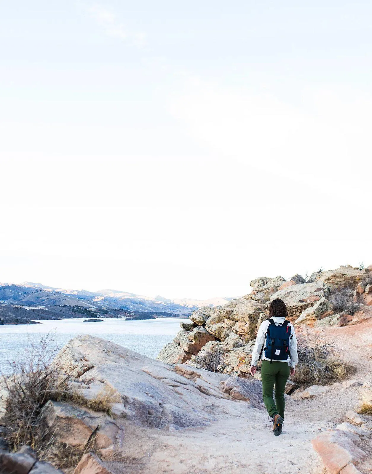 Topo Designs Rover Pack Turquoise Red