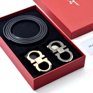 Two Manual Buckles Belt Set | Imported from China | FRDN Belt 1025