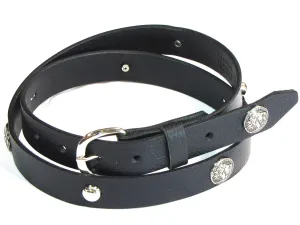 UB100  1" Belt w/ Buffalo Nickel Conchos