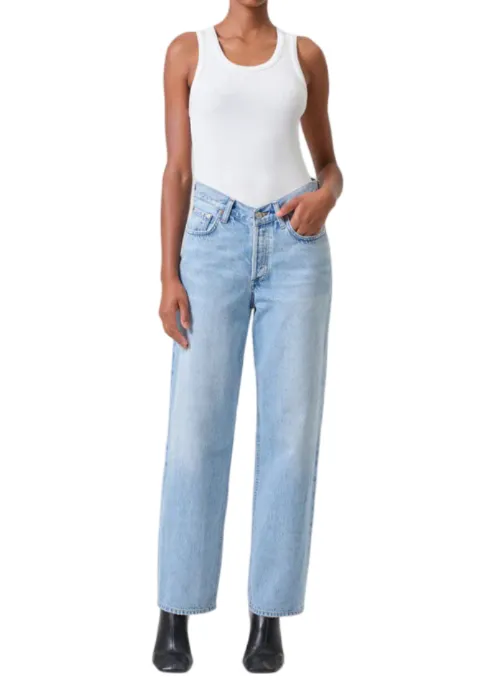 V-Waist Baggy Jean
