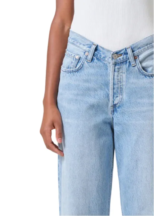 V-Waist Baggy Jean