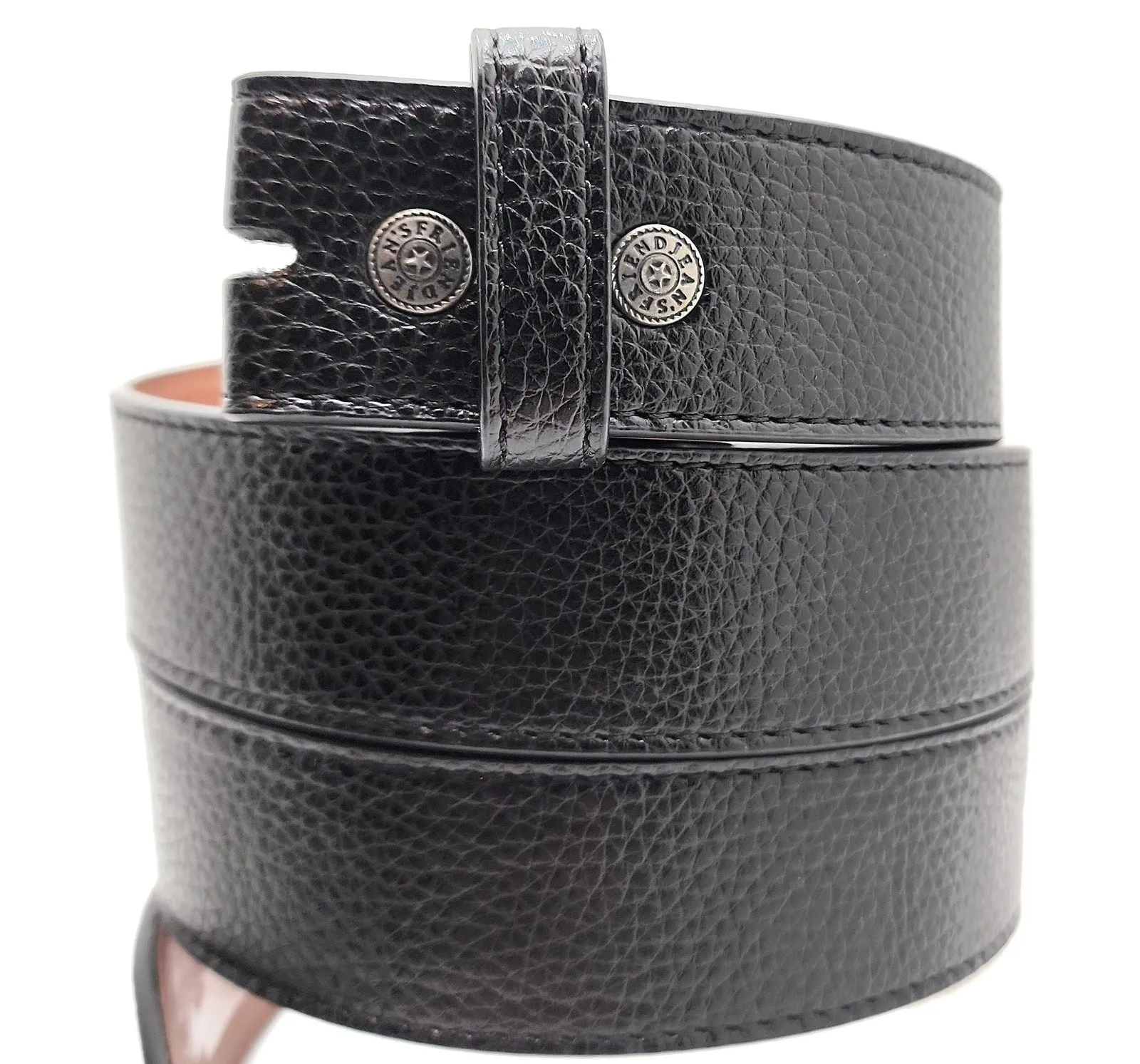 Vegan Leather Belt Strap for Buckles