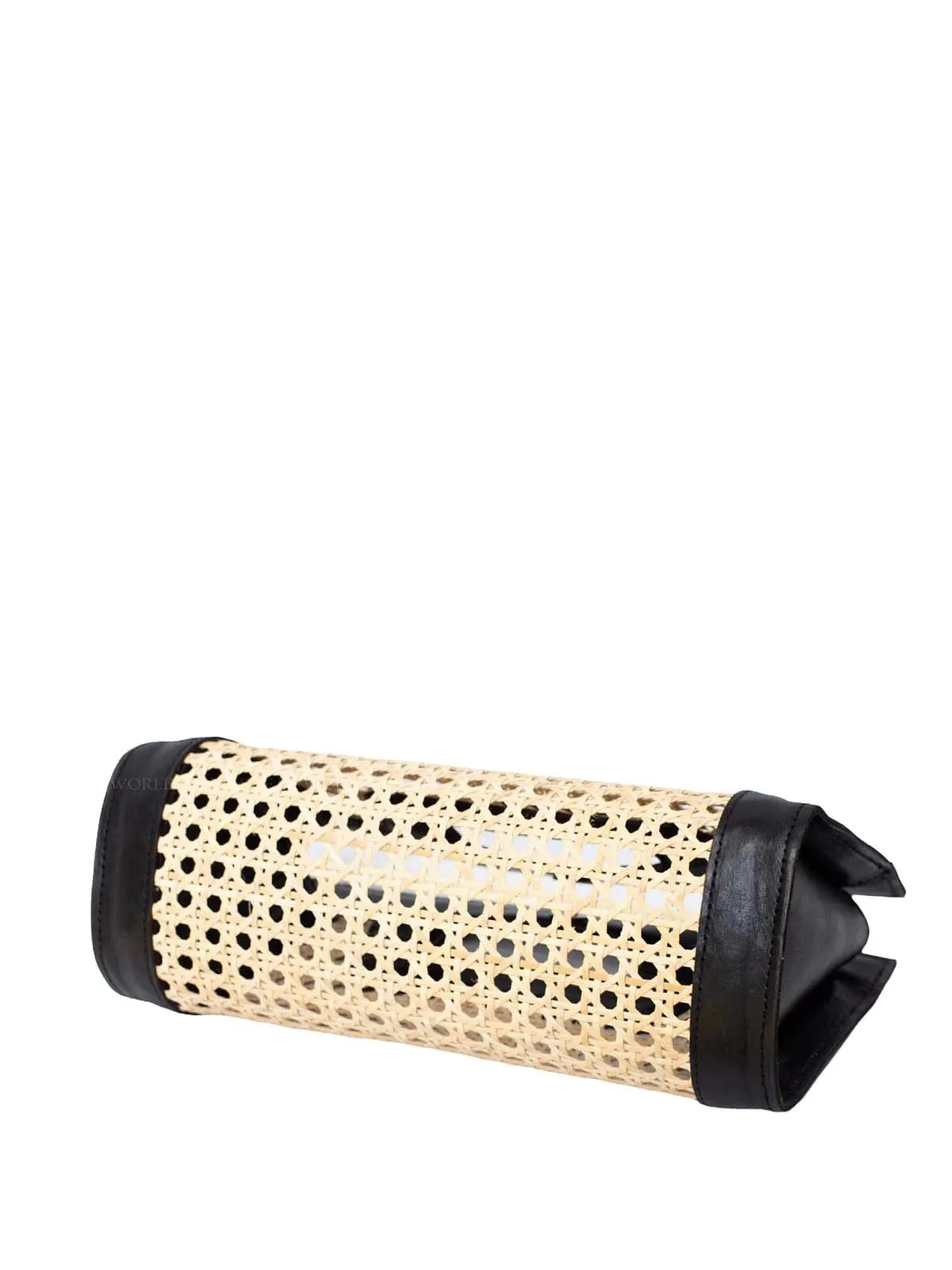 Venice Long Cane Leather Clutch ::RET