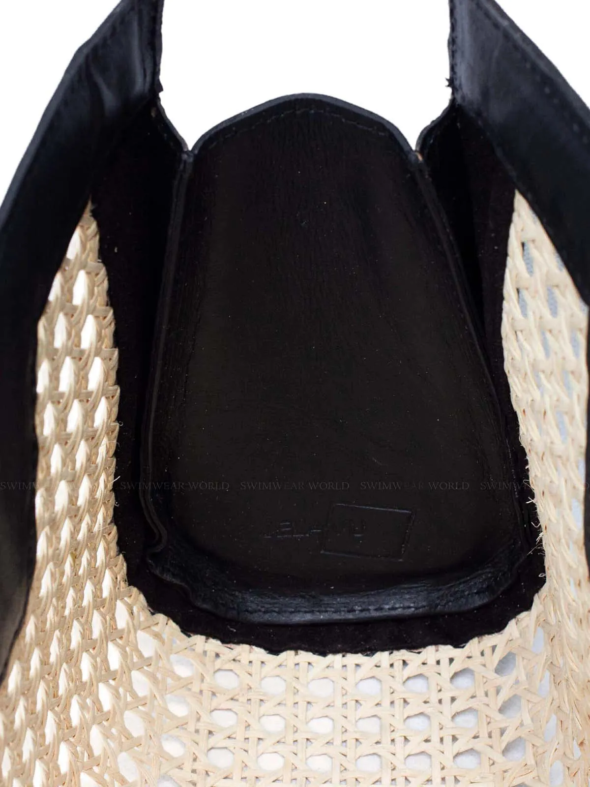 Venice Long Cane Leather Clutch ::RET