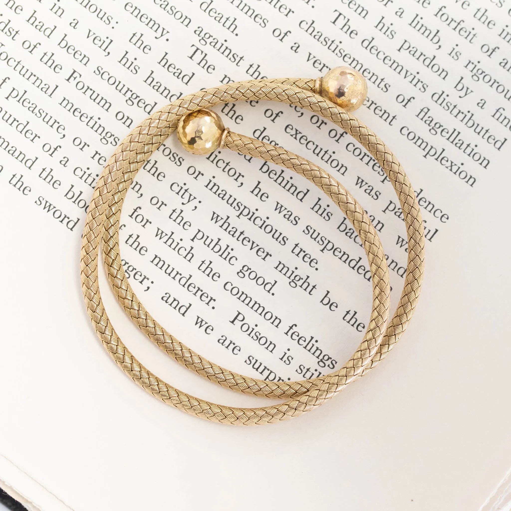 Victorian Mesh Wrap Bracelet
