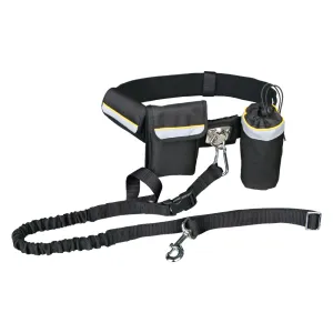 Waist Belt with Lea Black