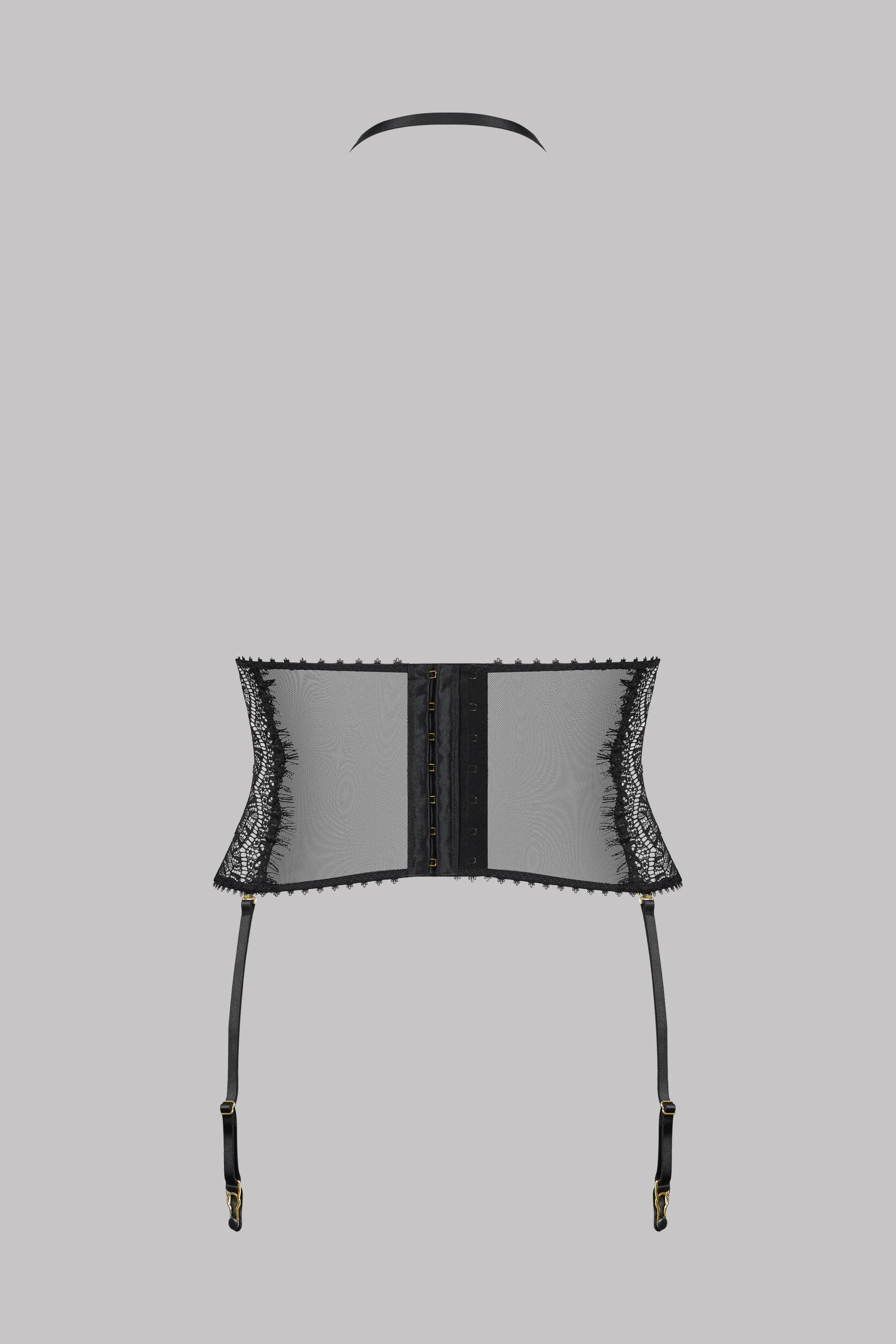 Waist cinched with suspenders - Accroche Cœur