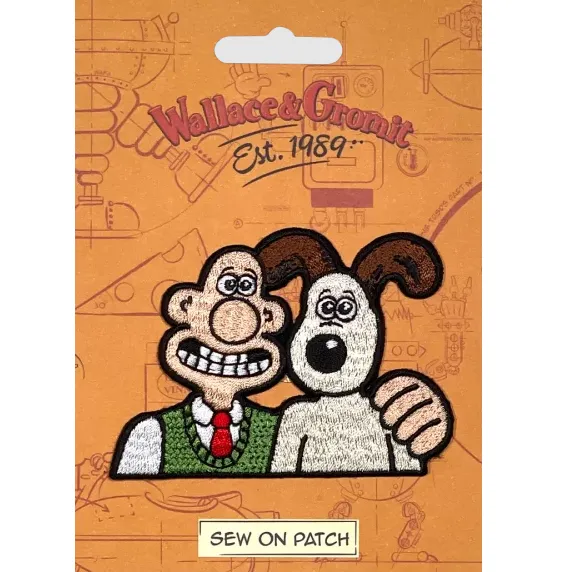 Wallace and Gromit Sew On Patch
