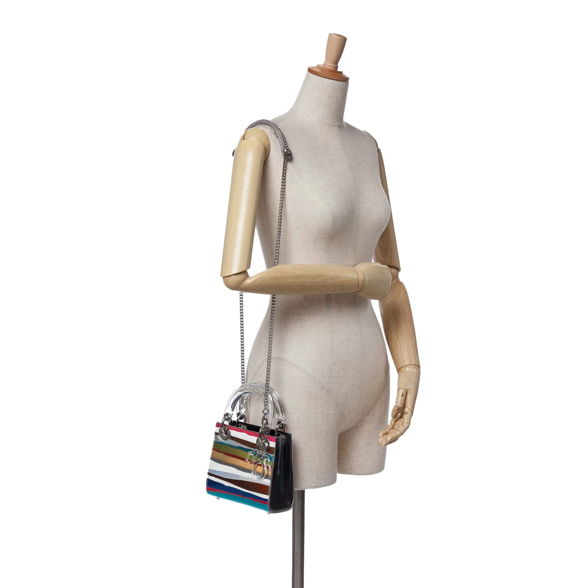 Wang Guangle Mini PVC Technical Fabric Lady Dior