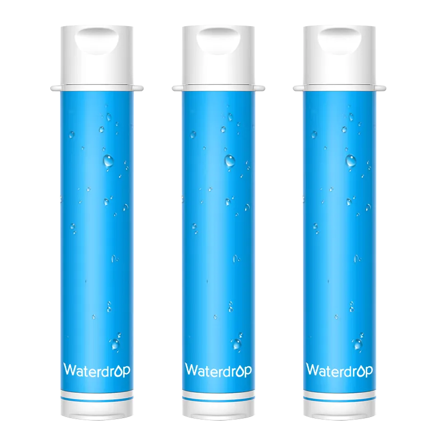 Water Filter Straw for Camping, Hiking, Travel, Survival and Emergency Preparedness by Waterdrop