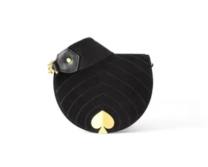 winter vintage velvet heart belt bag waist packs small saddle bags for women