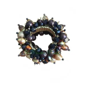 Woman Beaded Bracelet Onix
