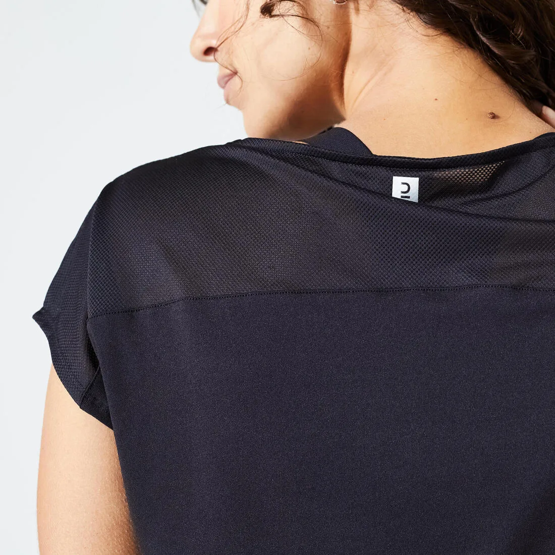 Women's Loose Fitness Cardio Crew Neck T-Shirt