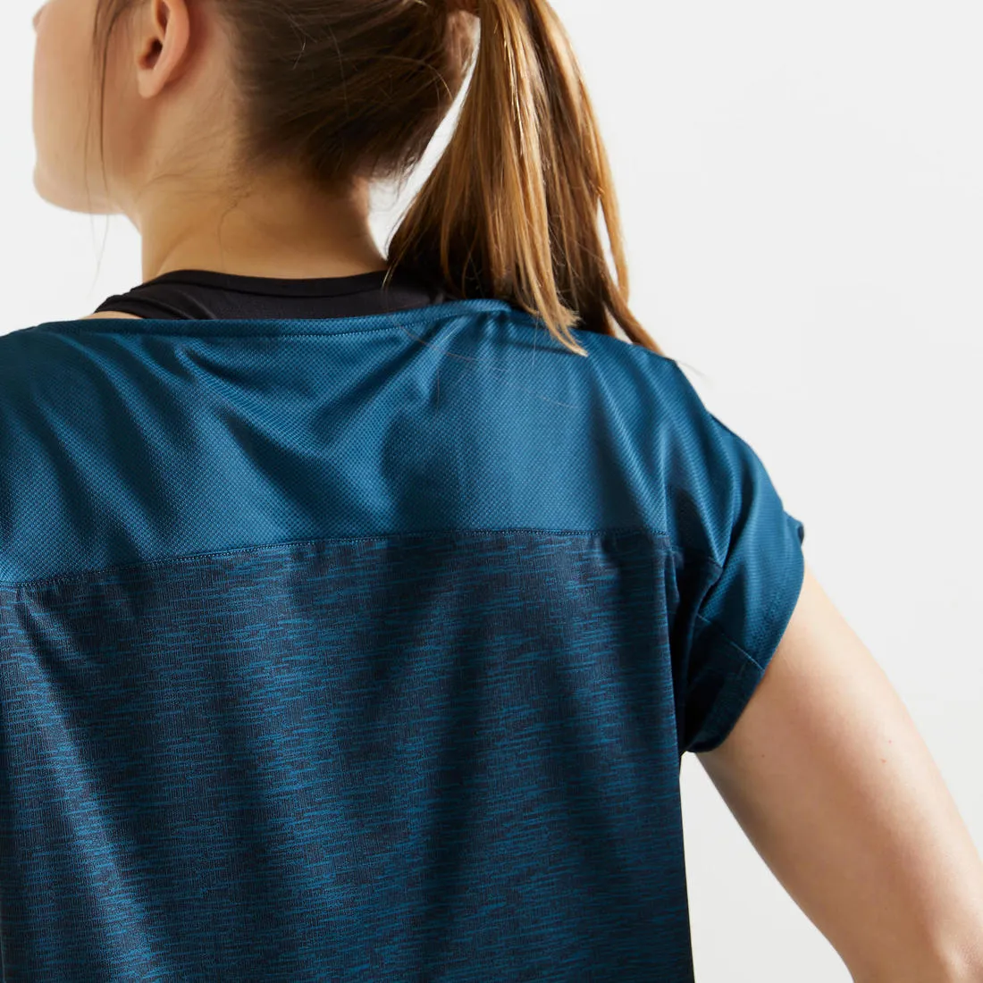 Women's Loose Fitness Cardio Crew Neck T-Shirt