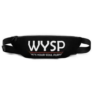 WYSP - What's Your Soul Purpose? - Bold - White - Fanny Pack