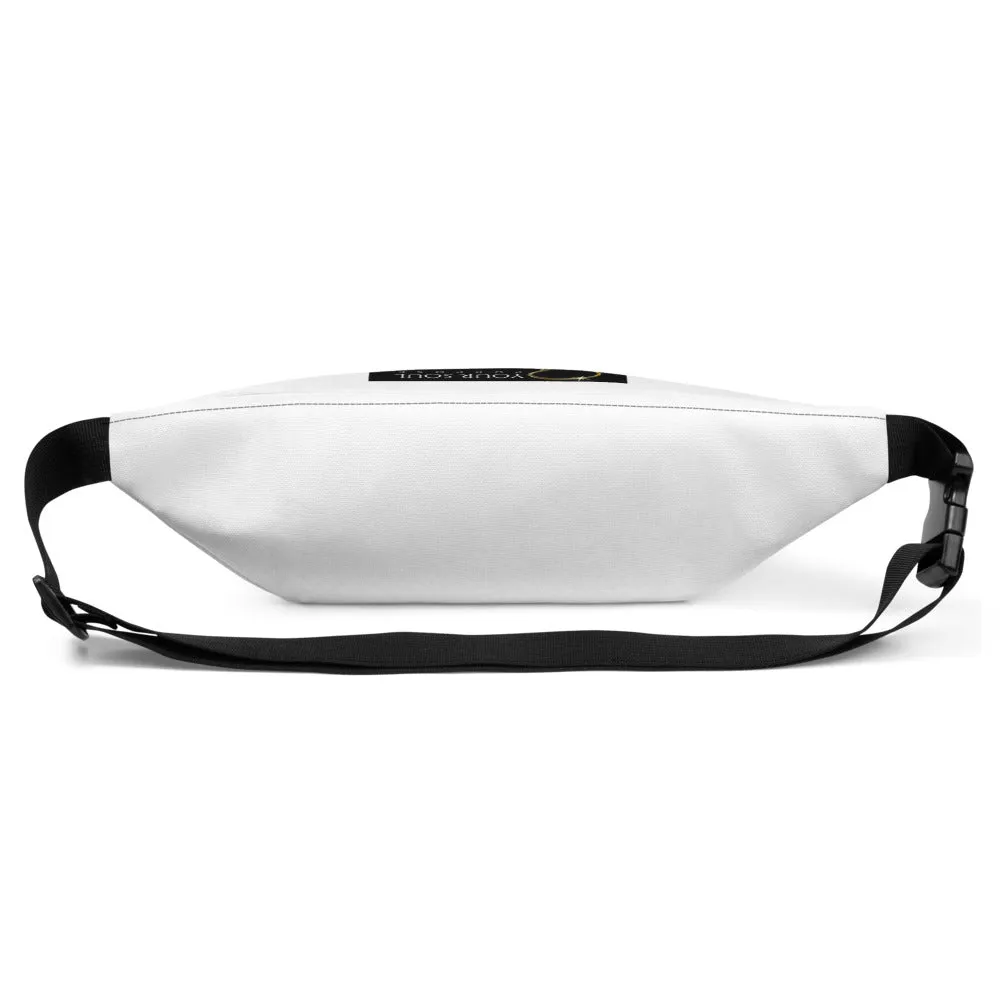 WYSP - What's Your Soul Purpose? - Bold - White - Fanny Pack