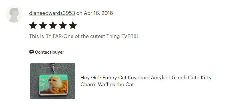 You're Beautiful  - Acrylic Charm