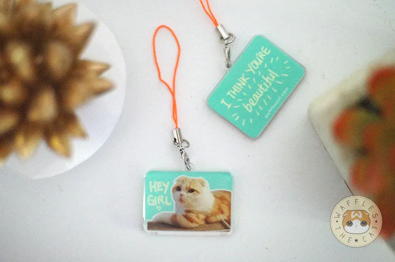 You're Beautiful  - Acrylic Charm